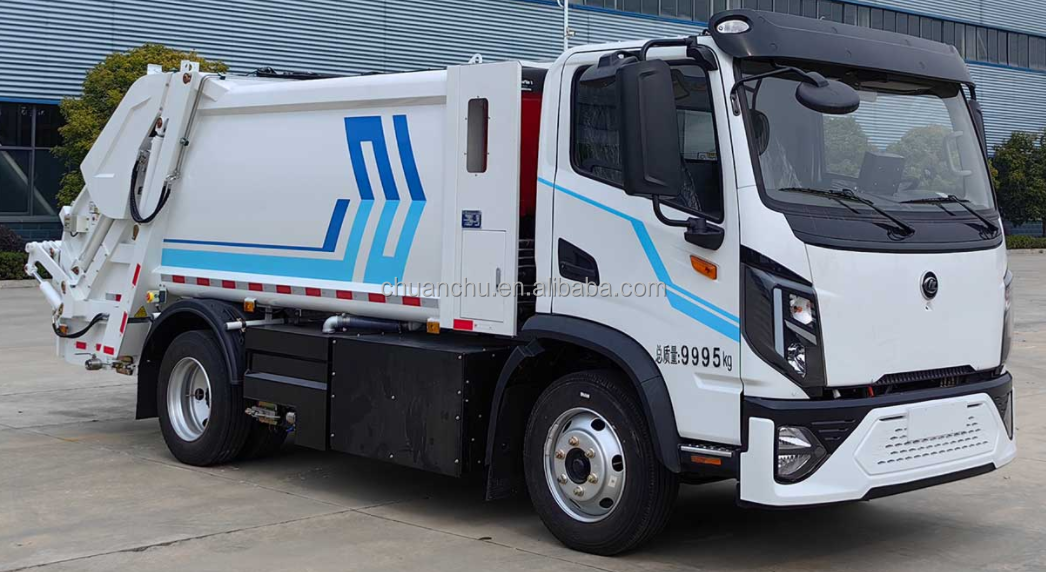 5101ZYSBEV Electric Compression Garbage Truck for Eco-Friendly Waste Disposal Pure Electric
