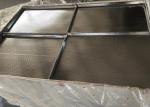 0.8mm Aluminum Metal Baking Tray Perforated Drying Pans With Round Holes