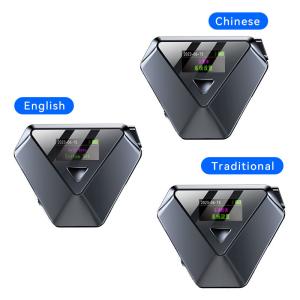 China ABS Plastic Breathalyzer Portable Alcohol Tester Machine With 100 Storage Records factory