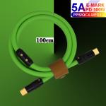 Laptops Tablets Cell Phones USB 3.1 Type C Charge Cable 6mm Outer Diameter PD