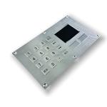IP65/IK07 Waterproof/Dustproof Industrial Stainless steel Keypad integrate with
