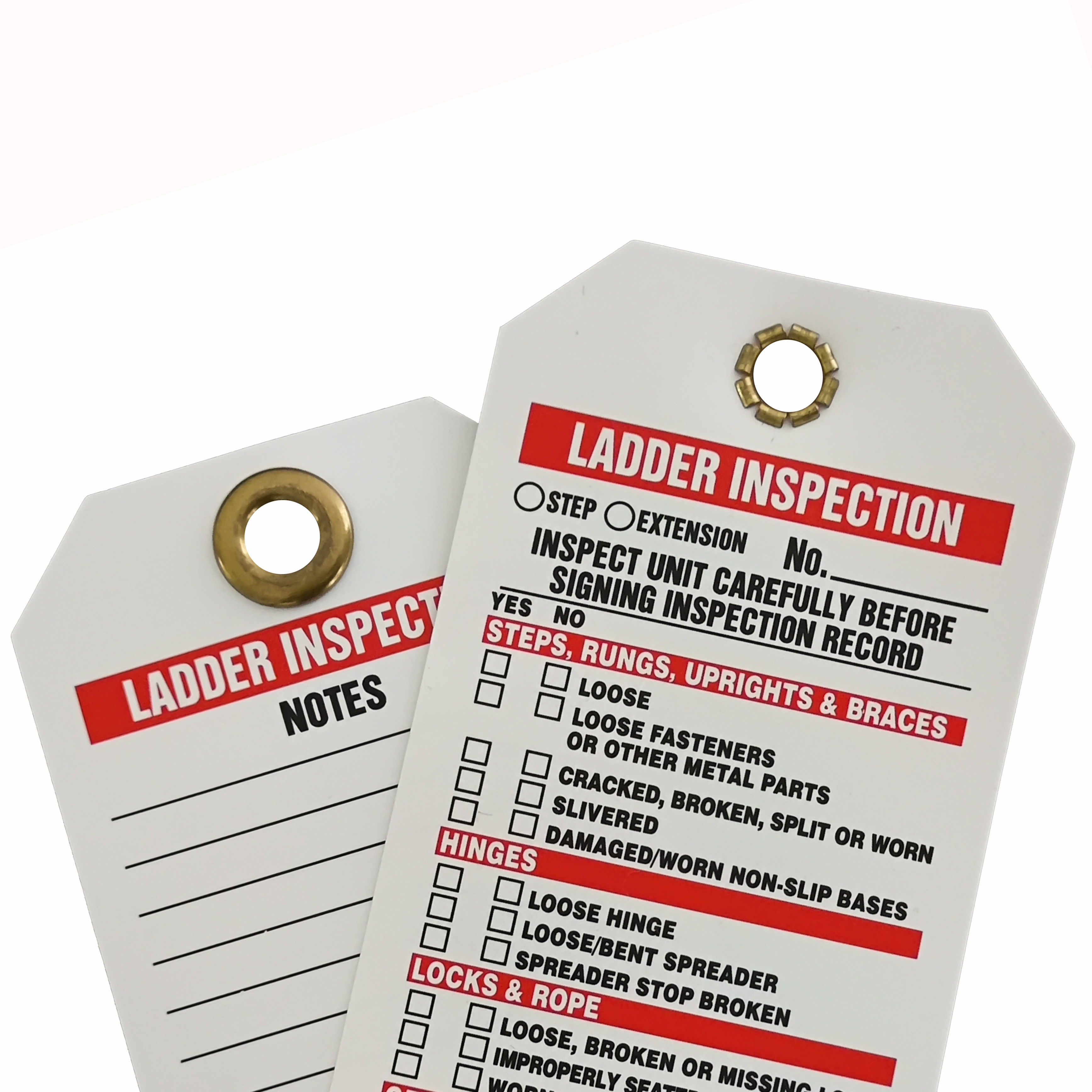 Waterproof Plastic Safety Tags for Enhanced Workplace Safety