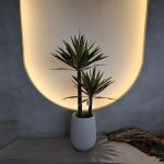 Lush 100-130cm Silk Artificial Yucca Tree All Weather Waterproof Faux Plant