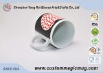 Pixel Heart Heat Changing Mug , Porcelain Color Temperature Change Mug