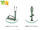 Metal Outdoor Park Exercise Equipment , Outdoor Gym Machines Easy Installation