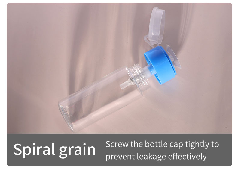 100ml 150ml 300ml PET Plastic Bottles Customized Nail Polish Remover Bottle For Makeup Tools