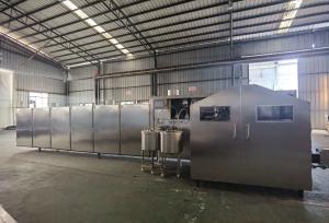 China Stainless Steel Productivity Ice Cream Cone Production Line 3.37kw Power 380V factory