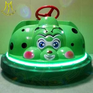 China Hansel hot sale outdoor games amusement coin operated mini bumper car factory