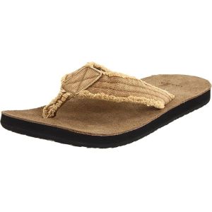 China Multiple Colors Sizes Men's Flip Flops Slippers EVA Denim Sandals With Textile Sock factory