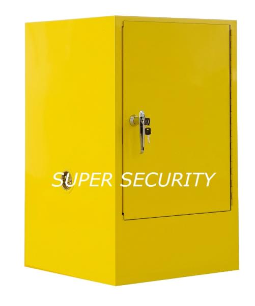 Single Door Red Heavy Duty Steel Flammable Liquid Chemical Storage Cabinets With