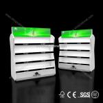 Hand-made wholesale acrylic makeup organizer with drawers cosmetic showcase make