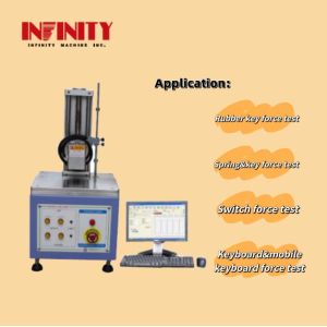 Keyboard Mobile Phone Keystroke Force Testing Servo Control Button Testing