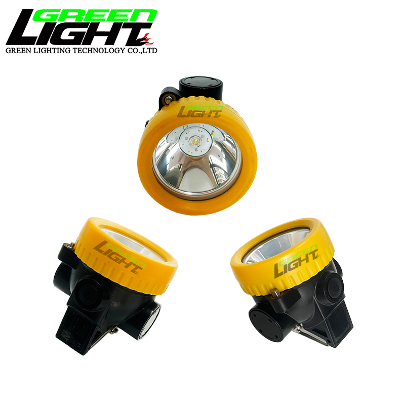 191g Lightweight LED Mining Headlamp with 13-15 Hours Runtime and Flame