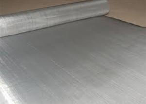 China 100mm Width Nickel Wire Woven Mesh 30mm/roll For Battery Electrode / Fluid Collector factory