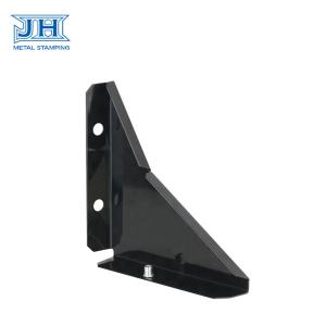 China Black Powder Coating Laser Cutter Components factory