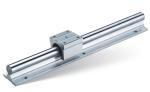 Alu Alloy Heavy Rail SBR Linear Bearing And Guideway
