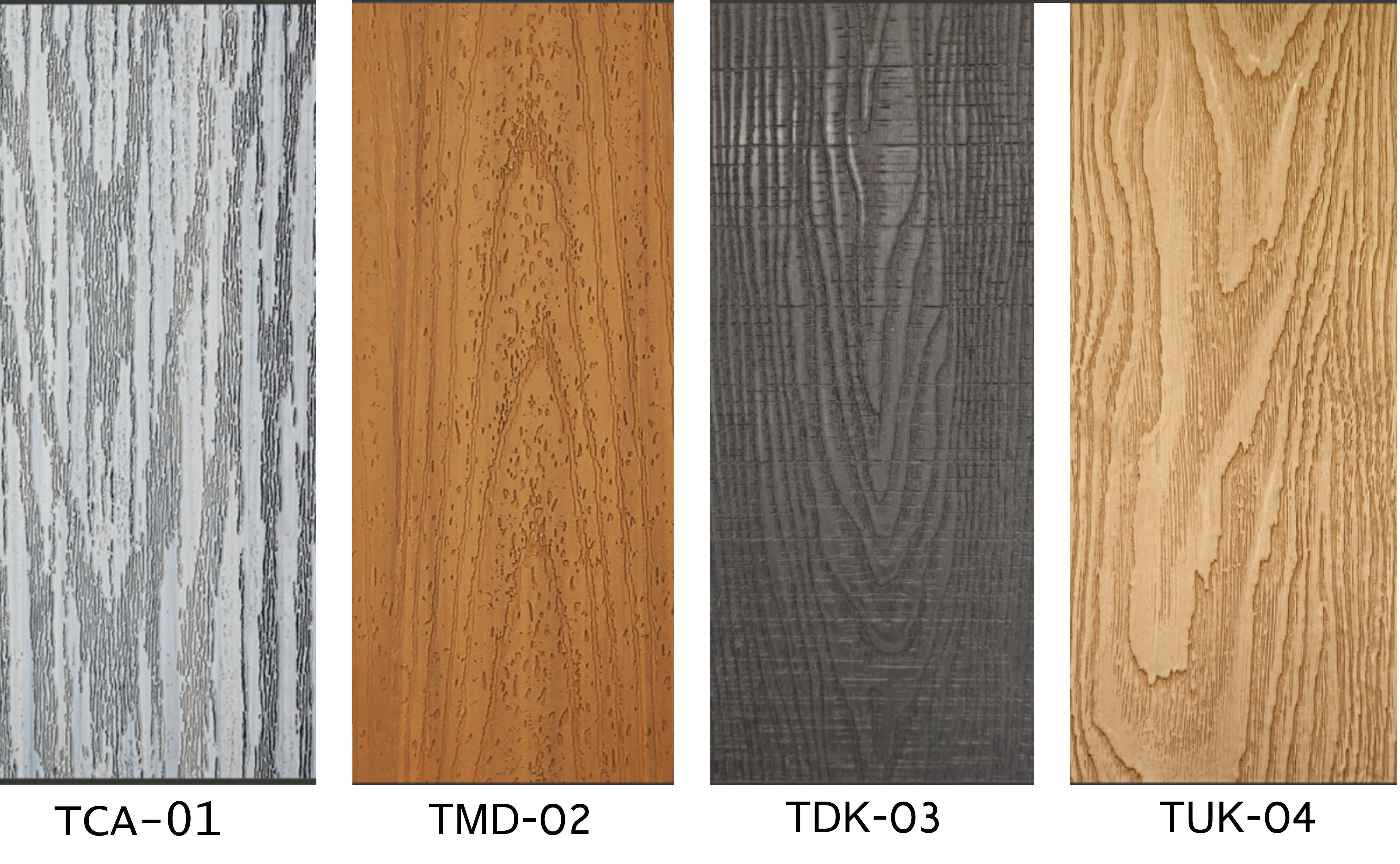 Distressed PVC Decking Board for Easy Installation Outdoor WPC Co-extrusion Flooring Deck