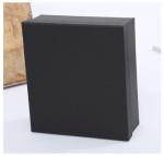 Square Custom Black Brown Shoe Clothing Underwear Gift Packaging Box With You