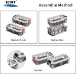 Waterproof ECOFT Fishing Sinkers ECOFT Tackle Box Removable Freely Strip Seal