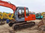 Refurbished Hitachi ZX120 Excavator Isuzu Engine 65 kW Power 20T Operating