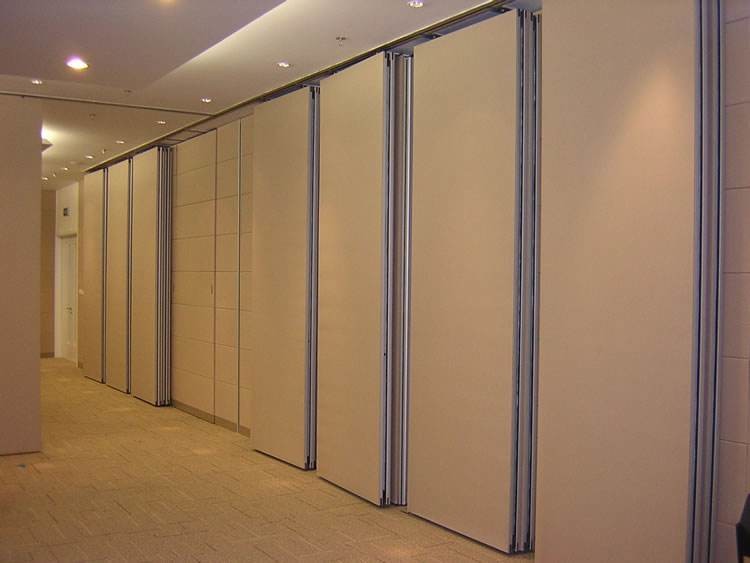 Foldable Door Fireproof Sliding Folding Partition Walls For Conference / Soundproof Partition Wall