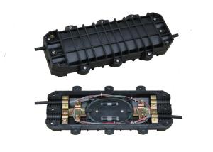 China Horizontal Joint fiber splice closure with 4pcs Fiber Cable Ports factory