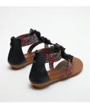 BS154 Slope heel sandals women summer European and American new fashion Flip