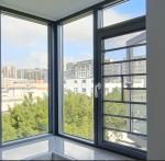 Customizable 1.2mm Aluminum Casement Swing Window Modern Design