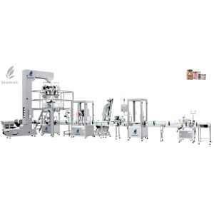 China 304 Stainless Steel Automatic Granule Filling Machine With PLC Control System factory