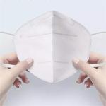 White Color KN95 Disposable Mouth Mask For Personal Respiratory Protection