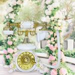 Stylish Phone Guestbook Wedding Charging Functional Phone Message Guest Book