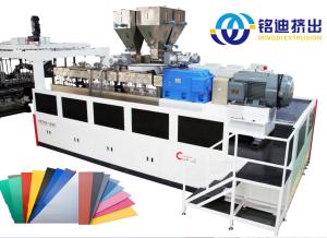 China Plastic PET APET Multilayer Sheet Co-Extrusion Line Twin Screw 700-1500mm factory