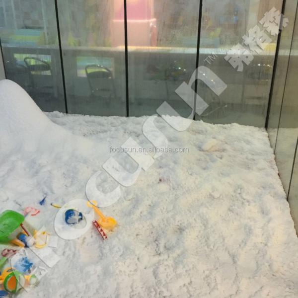 1000kg Ice Storage Capacity Artificial Snow Making Machine Design Real Snow Feeling