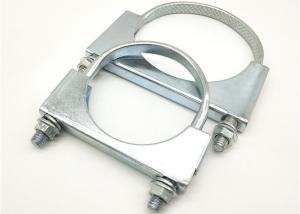 China Multiple 2 1/2&quot; Chrome Exhaust Saddle Clamp factory