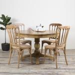 Solid Wood Chivari Chair for Rattan Dining at Classical Wedding Events