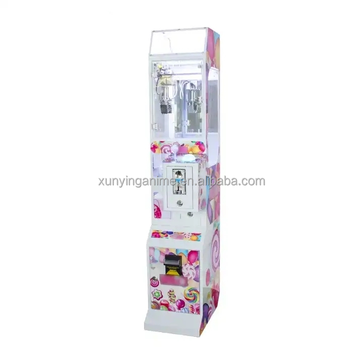 110V/220V/230V Mini Claw Crane Machines Plush Toy with Bill Acceptor W30*D45*H156cm