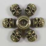 Metal electroplate fidget spinner toys