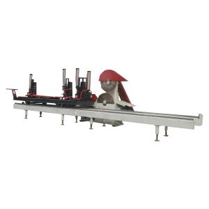 China CT3000 Wood cutting multi blade circular saw multiple rip saw machine, Twin Blades Circular Sawmill for sale factory
