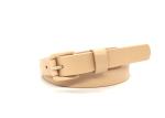 Women Pure Cowhide Pin Buckle Soft Genuine Leather Jeans Belts