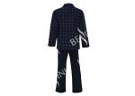 Flannel Printed Mens Luxury Sleepwear Anti Wrinkle Eco Friendly S - XXL Size