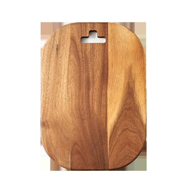 China Laser Logo Acacia Wood Chopping Block 1.5cm Thick factory