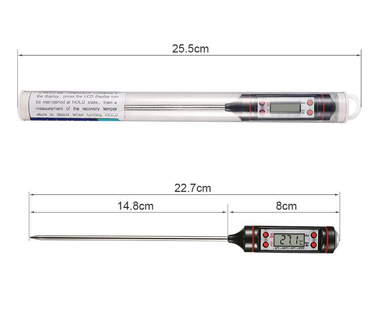 OEM Kitchen Digital Instant Read Thermometer for BBQ Food Coffee and Tea High Accuracy