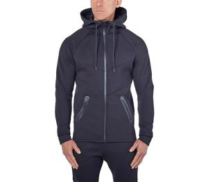 China Slim Fit Gym Full Zip Face Mens Oversized Pullover Hoodie 100% Cotton For Autumn factory