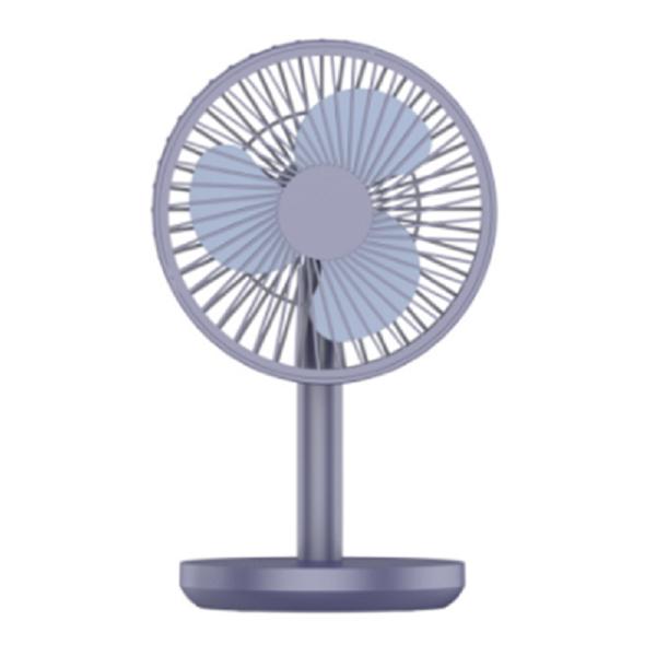 Rechargeable Brushless Motor Fan with 3600mAh Battery for 3-5 Hours Runtime and Low Noise Operation
