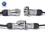 PU 7 Pin Rearview Car Camera Cable Female To Female For 2 Cameras Connection