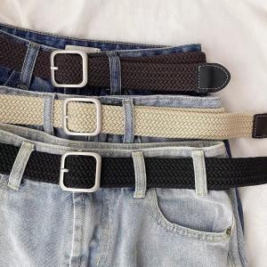 China 3.0cm Women Fabric Elastic Belt Soft 120cm Eco Friendly factory
