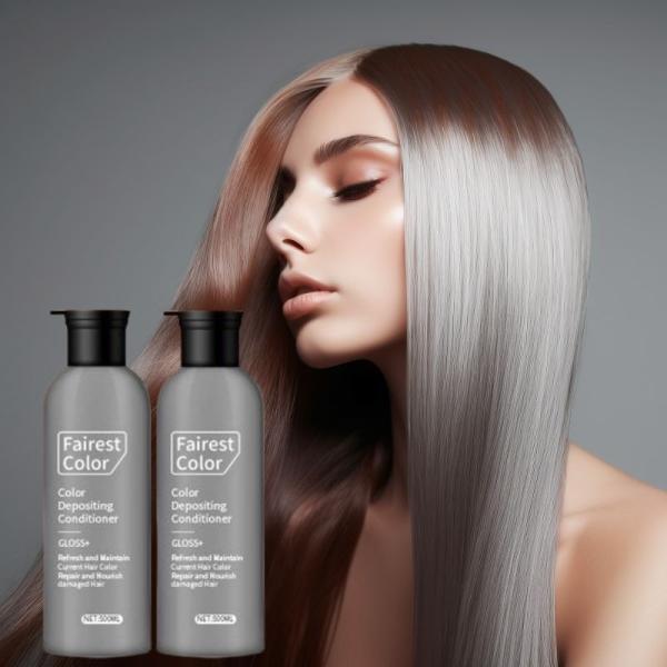 OEM Hair Care Color Fixing Dyed Hair Conditioner Repair Moisturizing Rinse