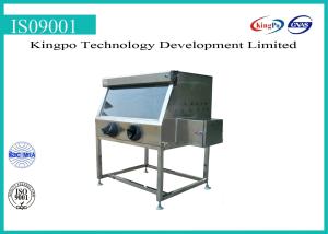 China Lab Electrical Safety Test Equipment , Stainless Steel Glove Box Chamber factory
