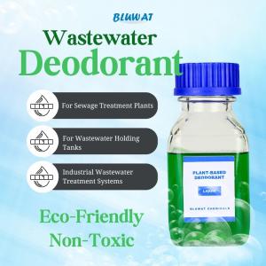 China Plant-Based Deodorant in Wastewater Treatment Controls odors from industrial effluent Wastewater Lagoons Odor Remover factory
