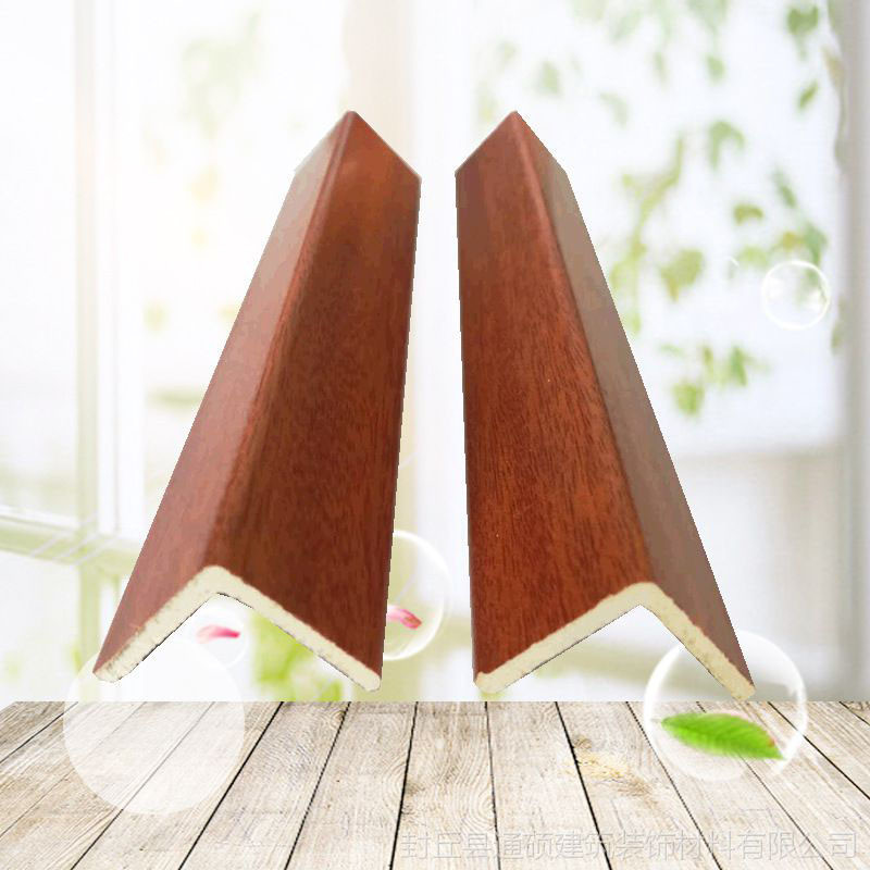 House Decoration Engineering No Glue Needed WPC Panel Skirting Anti Termite